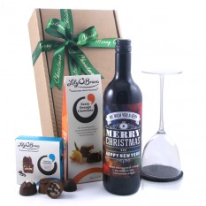 Hampers and Gifts to the UK - Send the Christmas Wine Gifts - Vintage Lights
